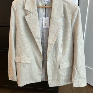WeWoreWhat Women's Cream Blazer